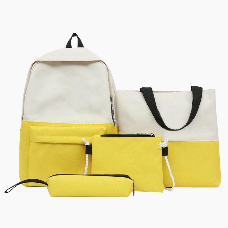 Versatile 4-Piece Backpack and Bag Set Bowlift