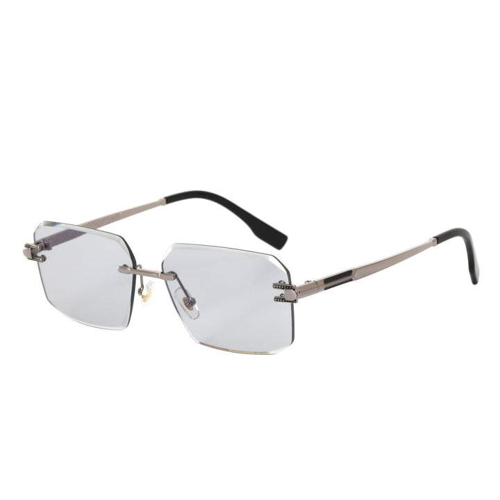 Women's Geometric Designer Sunglasses with Luxurious Metal Frame and High-Quality UV Protection Lenses Bowlift