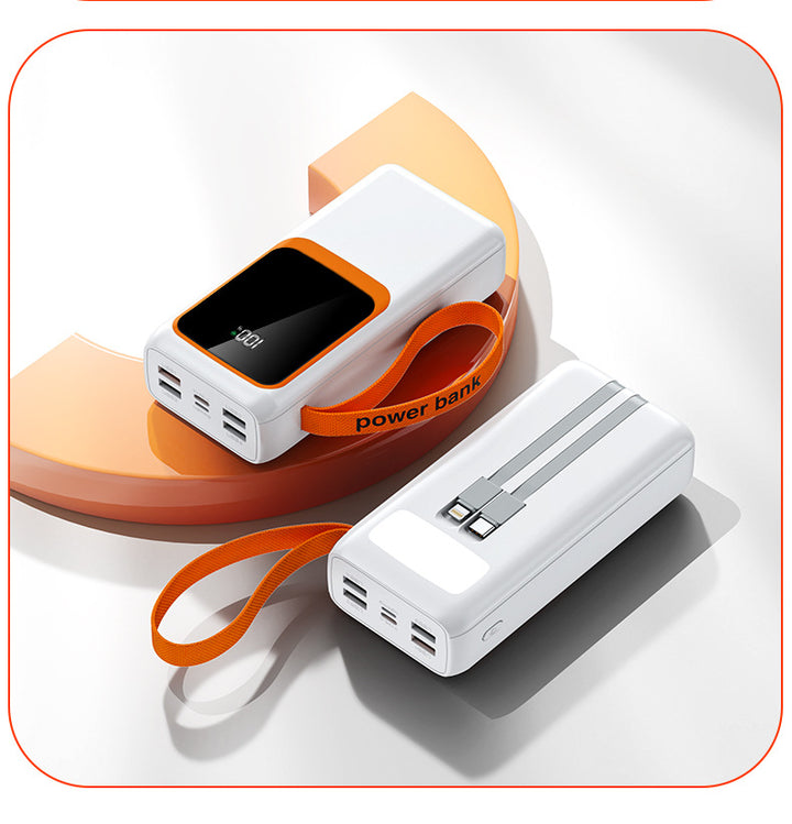 Power bank with digital energy display and high-speed charging function Bowlift