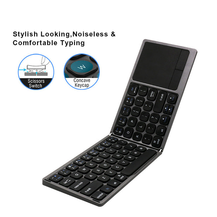 Portable Folding Keyboard Bowlift