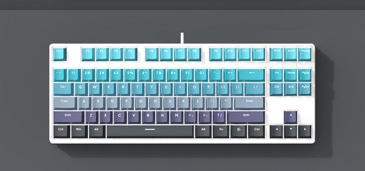 87-Key Mechanical Gaming Keyboard Bowlift