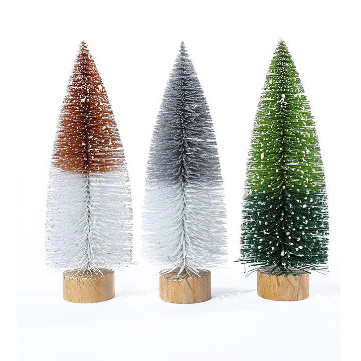Illuminated Decorative Miniature Christmas Trees Bowlift