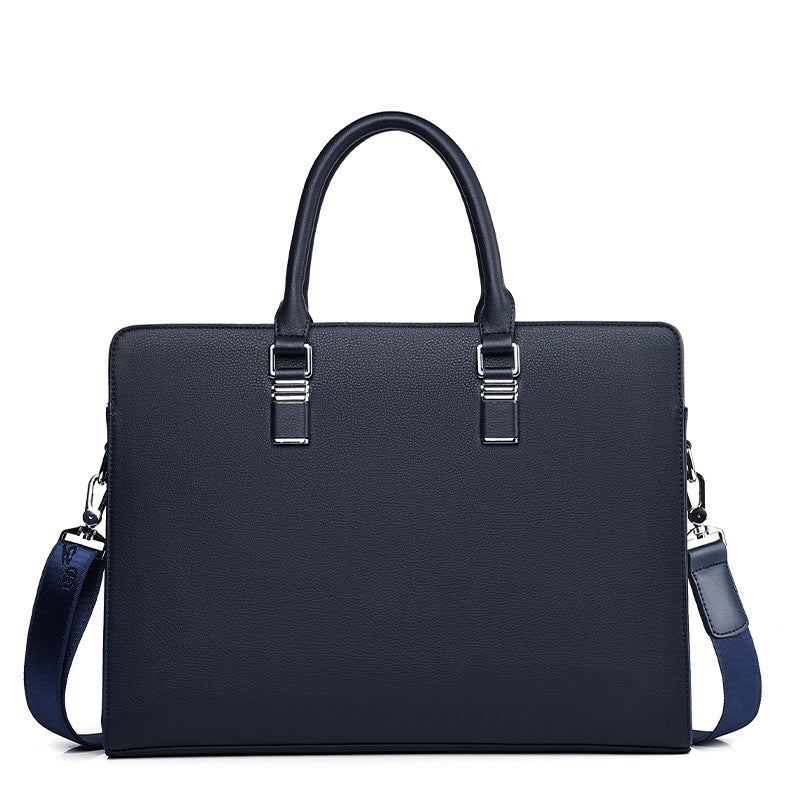 Professional Leather Briefcase Bowlift