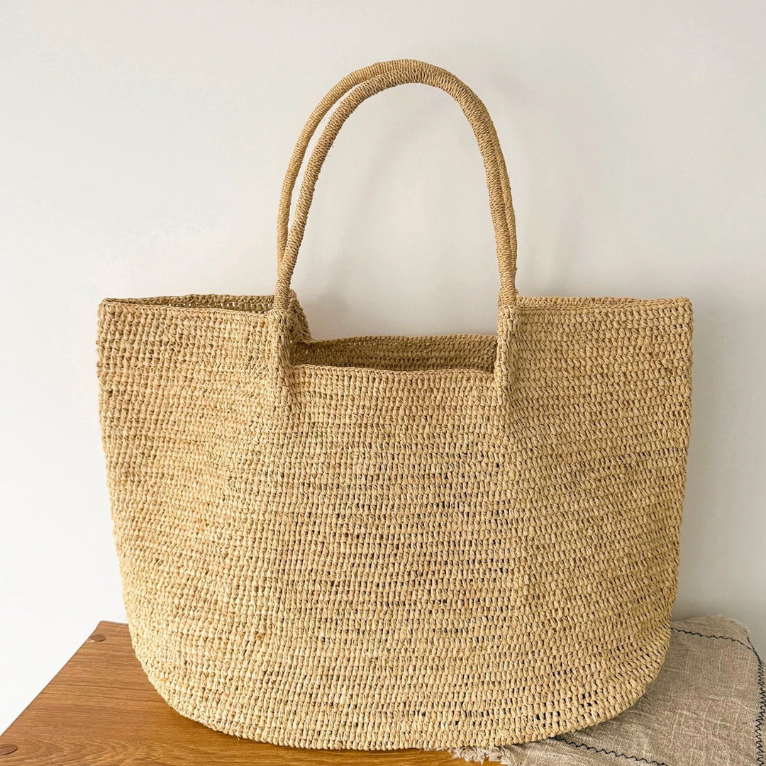 Large Hand-Knotted Tote Bag Bowlift