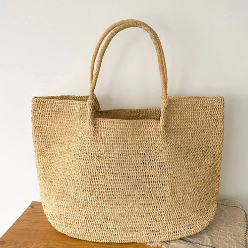 Large Hand-Knotted Tote Bag Bowlift