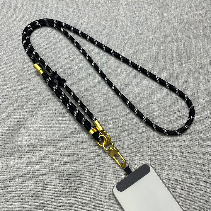 Adjustable Phone Lanyard with Metal Clips Bowlift