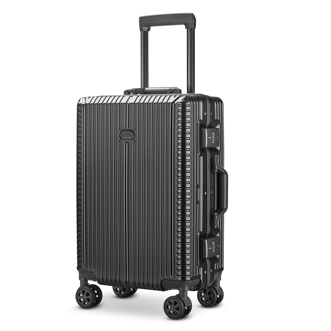 Men's High-Durability Hard Shell Wheeled Suitcase Bowlift