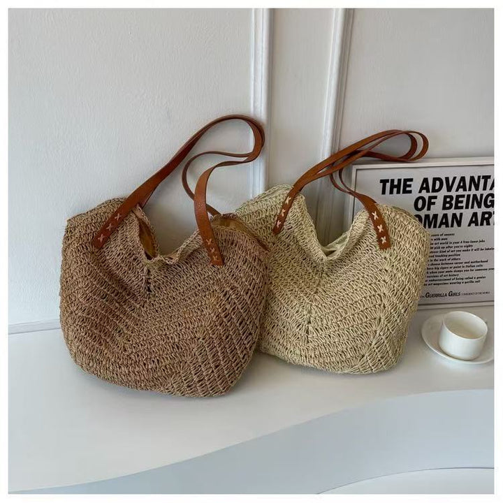 Handbag with Refined Braiding Bowlift
