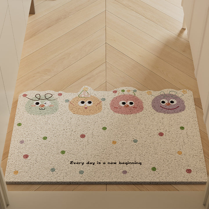 Fun Character Welcome Mat Bowlift