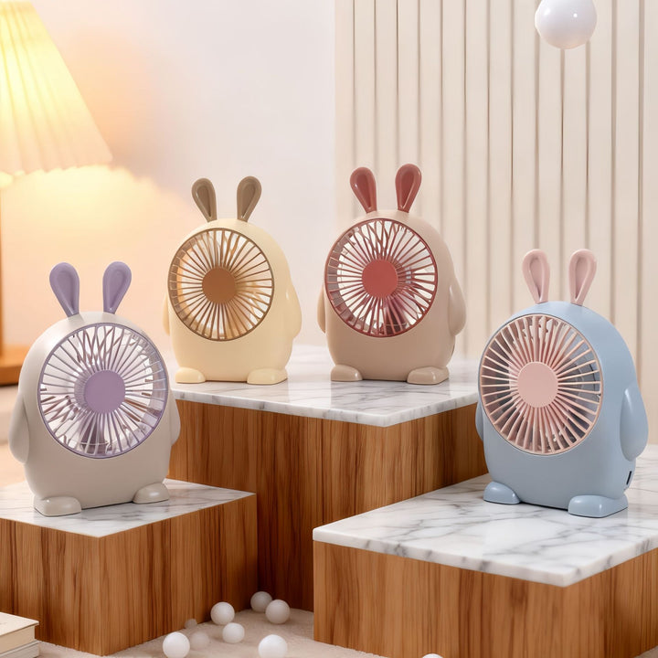 Ladies portable mini hand fan in creative animal design Bowlift
