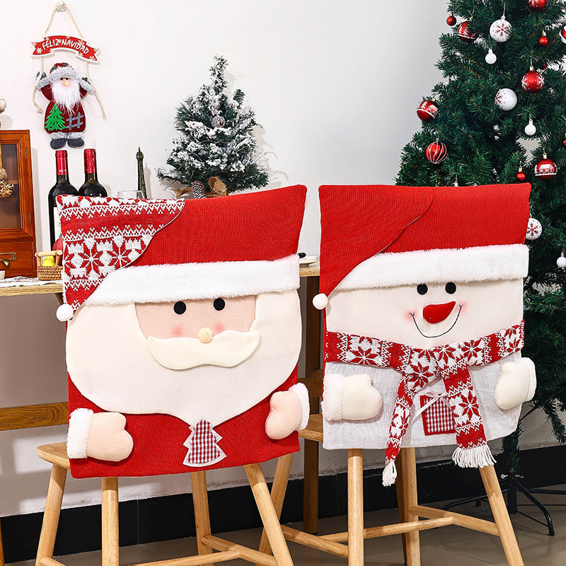 Festive Christmas Chair Cover Bowlift
