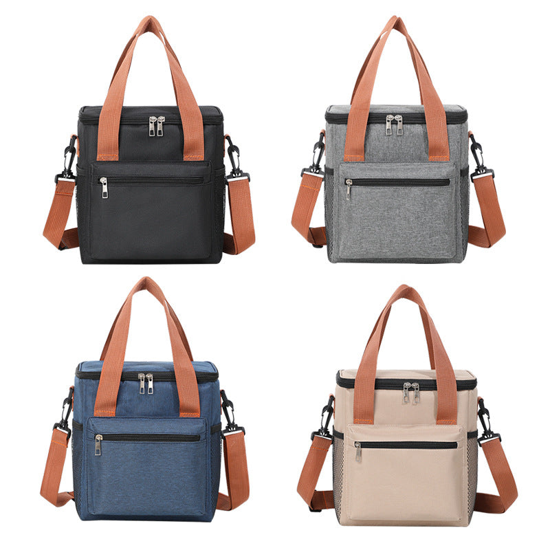 Compact cooler bag with adjustable shoulder strap Bowlift