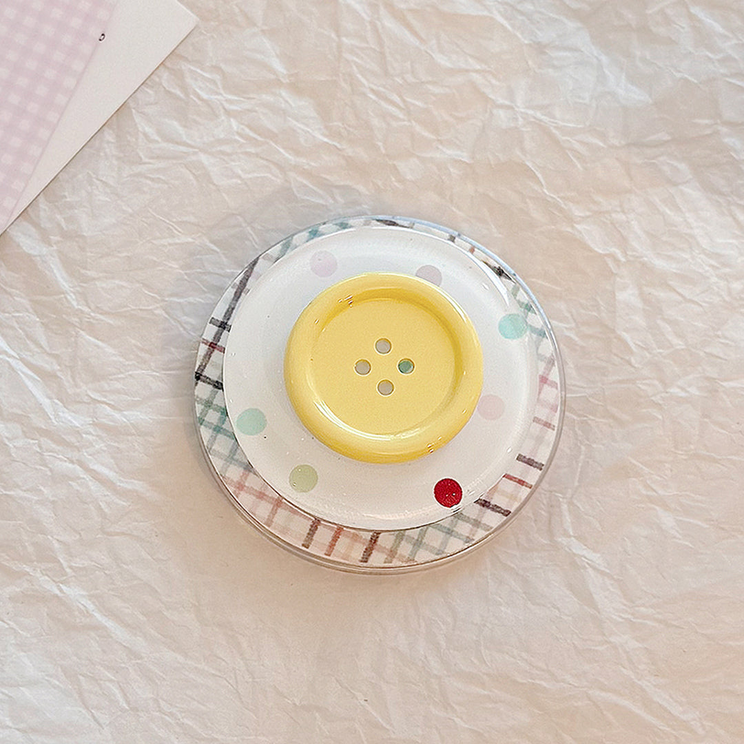 Decorative coaster in button design Bowlift