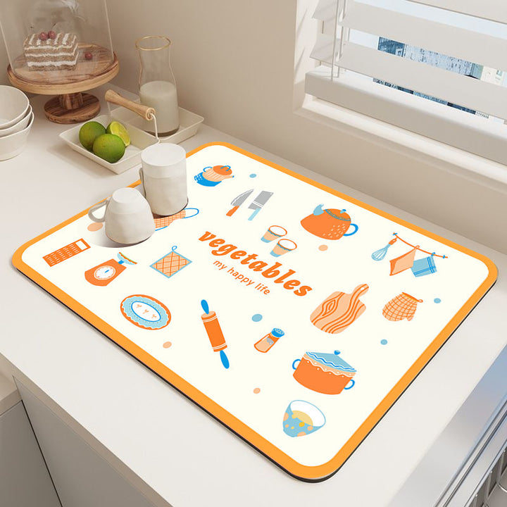 Dessert-Themed Kitchen Mat Bowlift