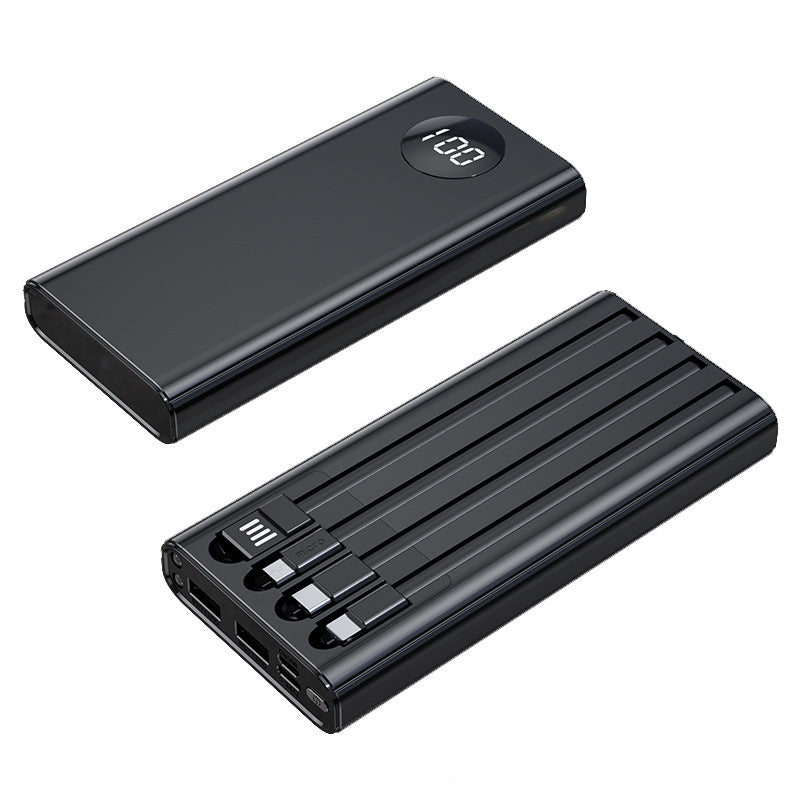 Portable power bank with multifunctional USB port and digital display Bowlift