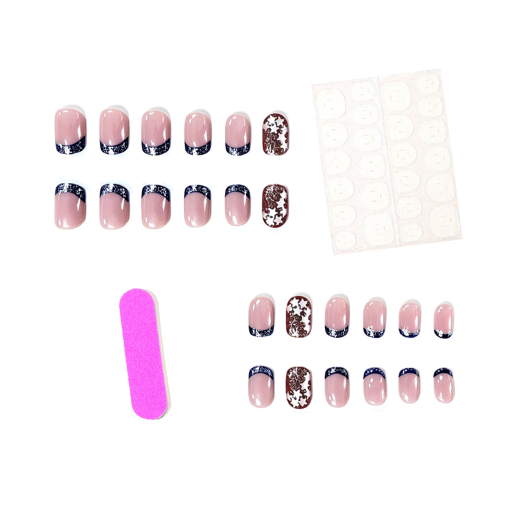 Patriotic Glitter Nail Art Set Bowlift