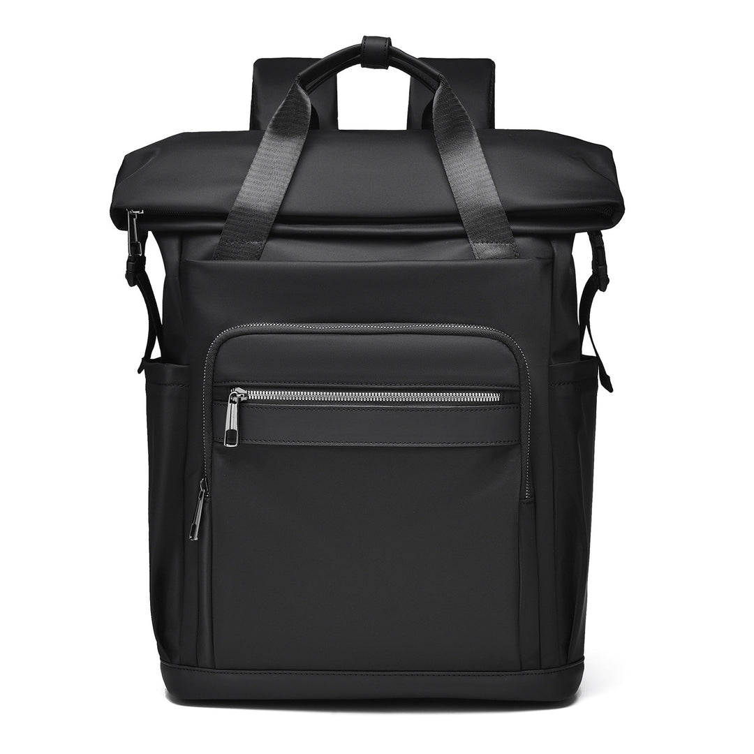 High-Capacity Waterproof Roll-Top Backpack Bowlift