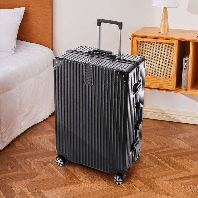 Modern Hard-Shell Wheeled Travel Suitcase Bowlift