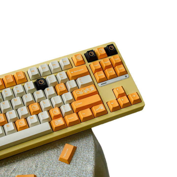 Retro-themed Mechanical Keyboard Bowlift