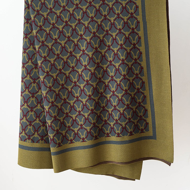 Decorative Patterned Throw Blanket