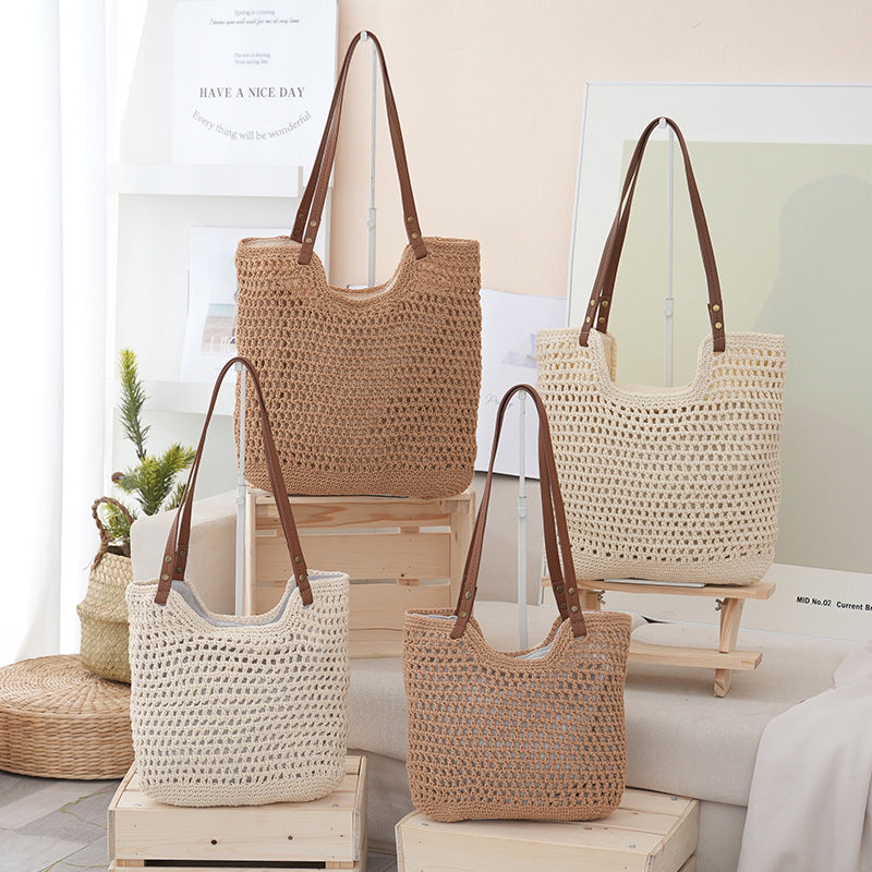 Handcrafted mesh tote bag Bowlift