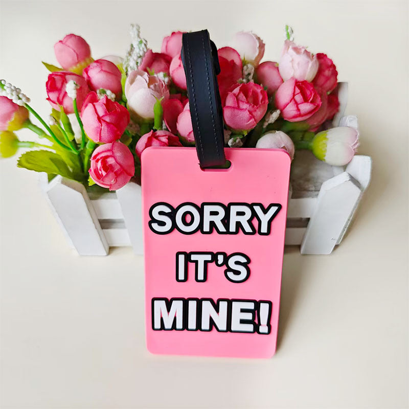 Unisex Luggage Tag with Outstanding Message Bowlift