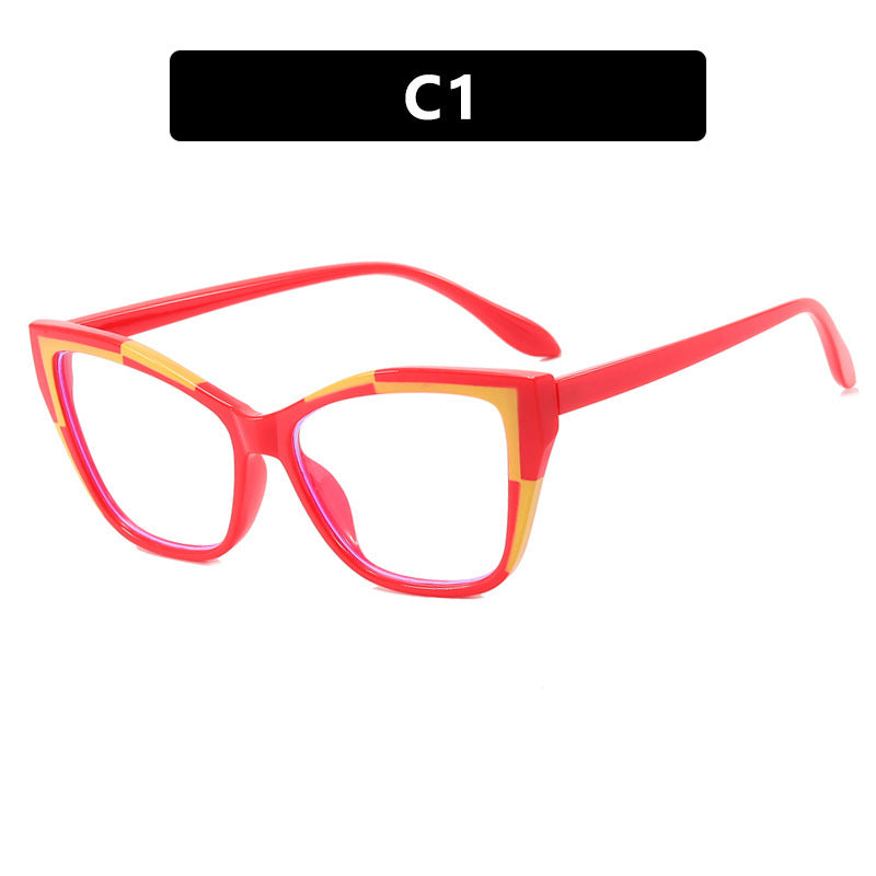 Women's Fashion Cat-Eye Glasses with Transparent Frame Bowlift