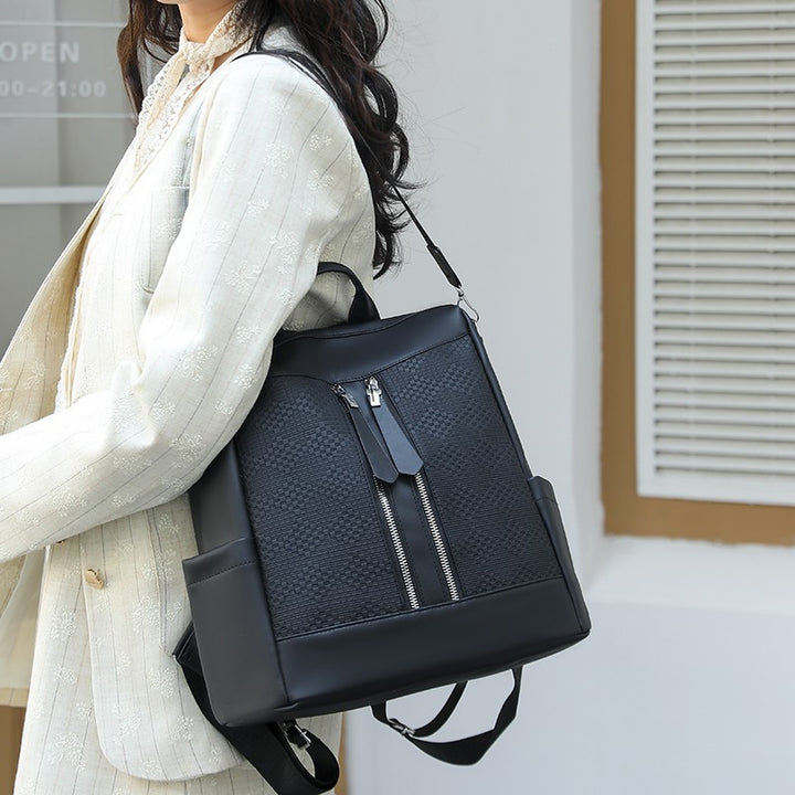 Premium Textured Multi-Pocket Backpack Bowlift