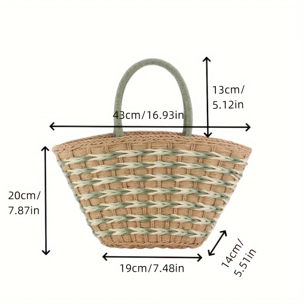 Elegant Hand-Woven Shopping Bag Bowlift