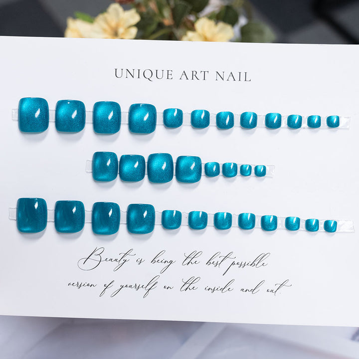 Elegant Metallic Nail Art