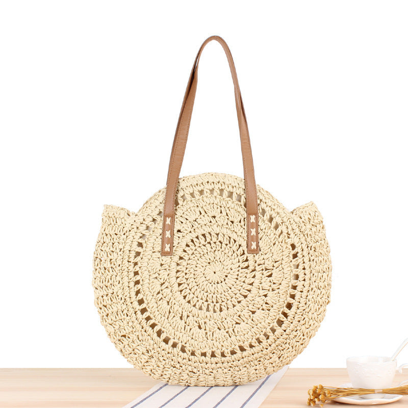 Macrame Shoulder Bag with Unique Handwoven Design Bowlift