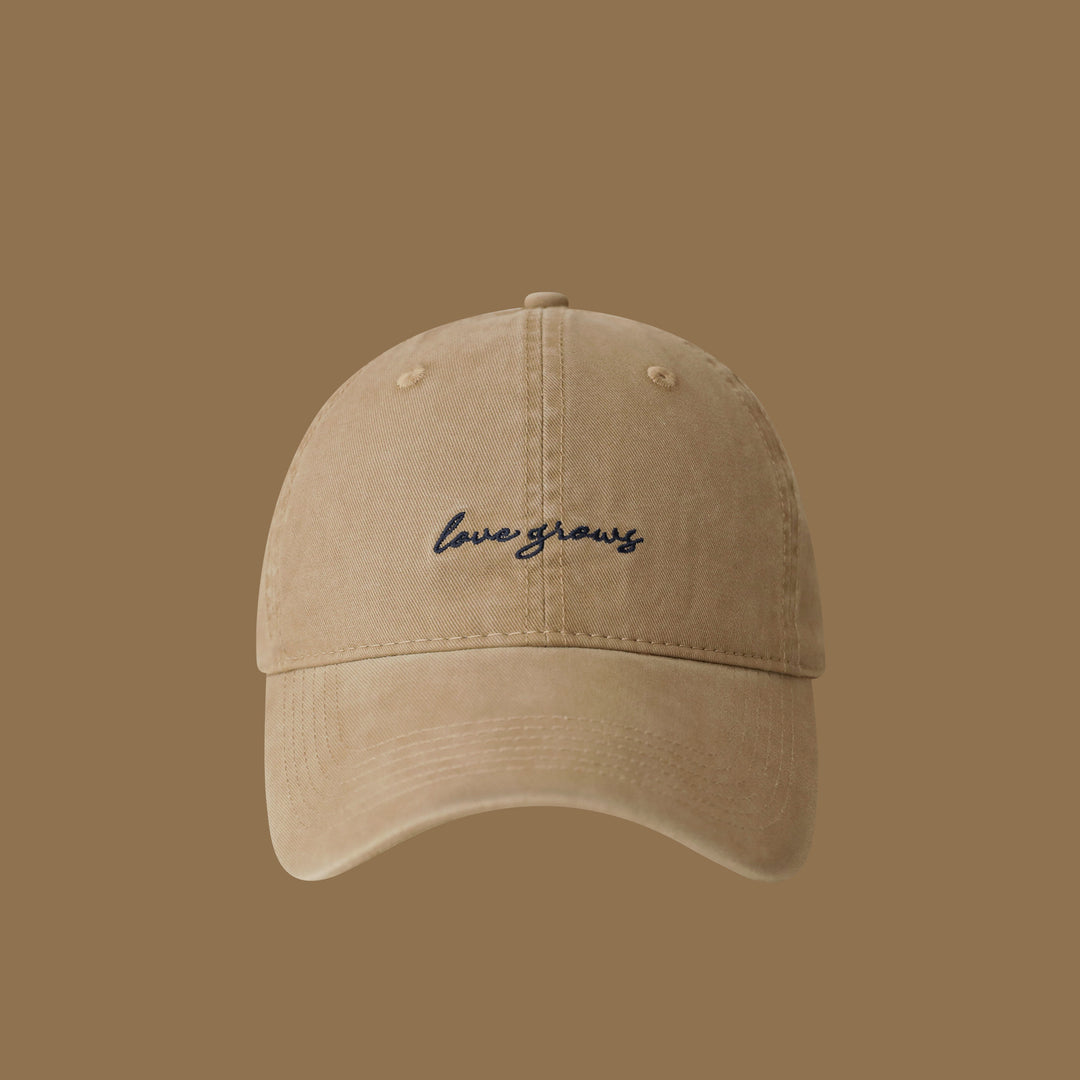 Women's Casual Adjustable Cap with Inspirational Quote Bowlift