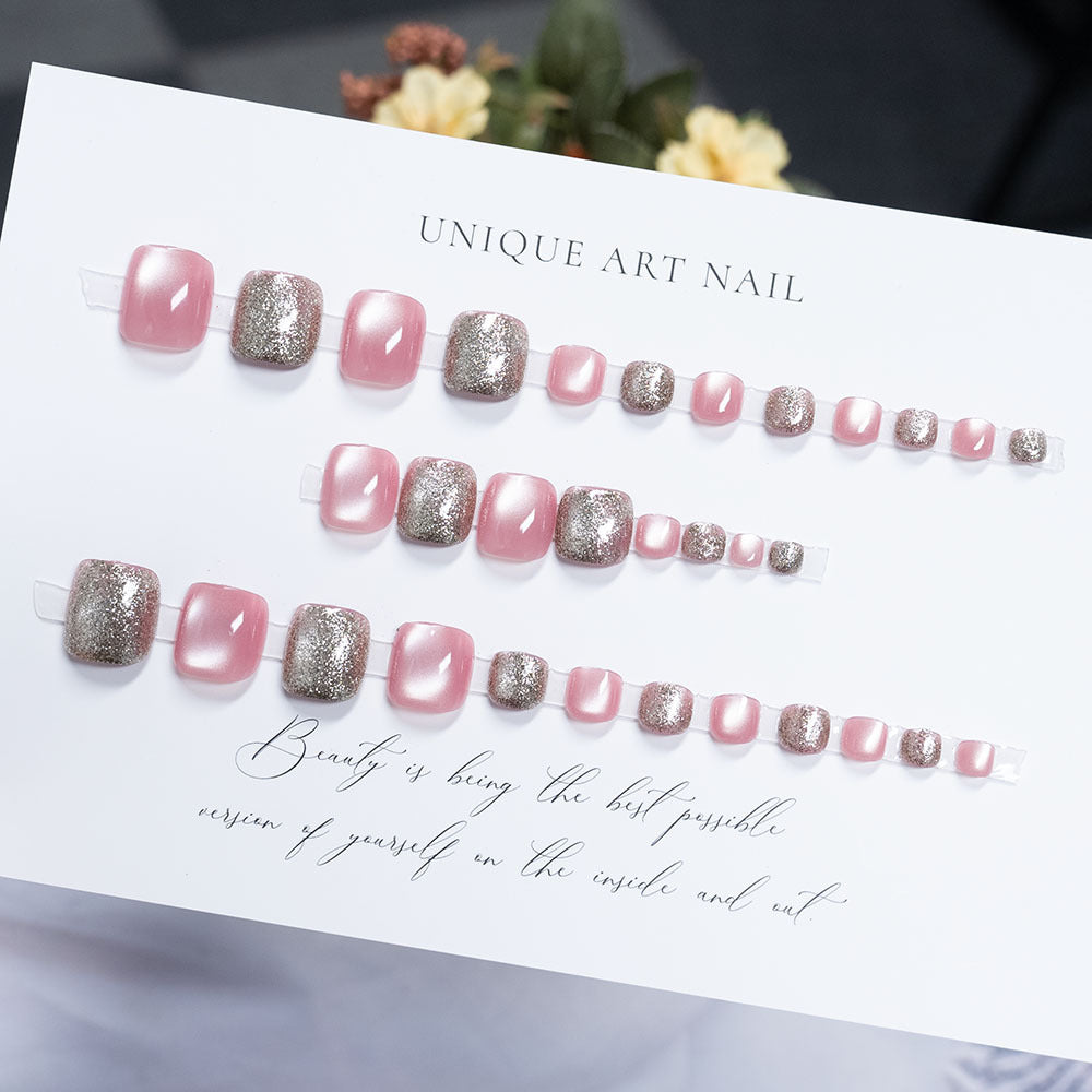 Decorative Gel Toe Nail Art