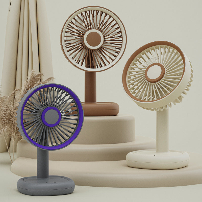 Unisex Portable Table Fan with Adjustable Tilt Angle Bowlift