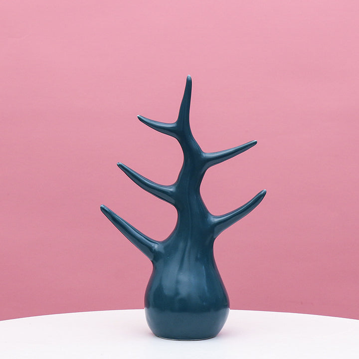 Artistic Ceramic Tree-Shaped Vase Bowlift