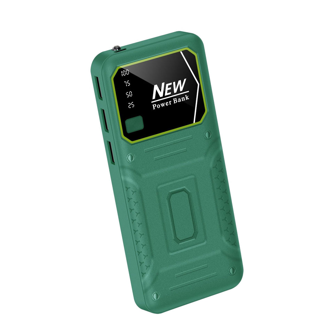 Robust power bank with precise digital charge level indicator Bowlift