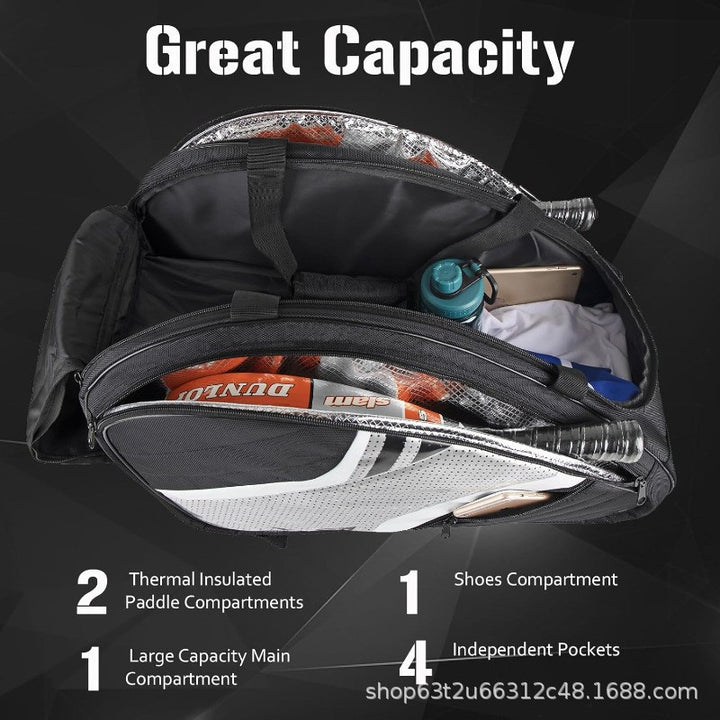 Tennis Equipment Storage Backpack Bowlift
