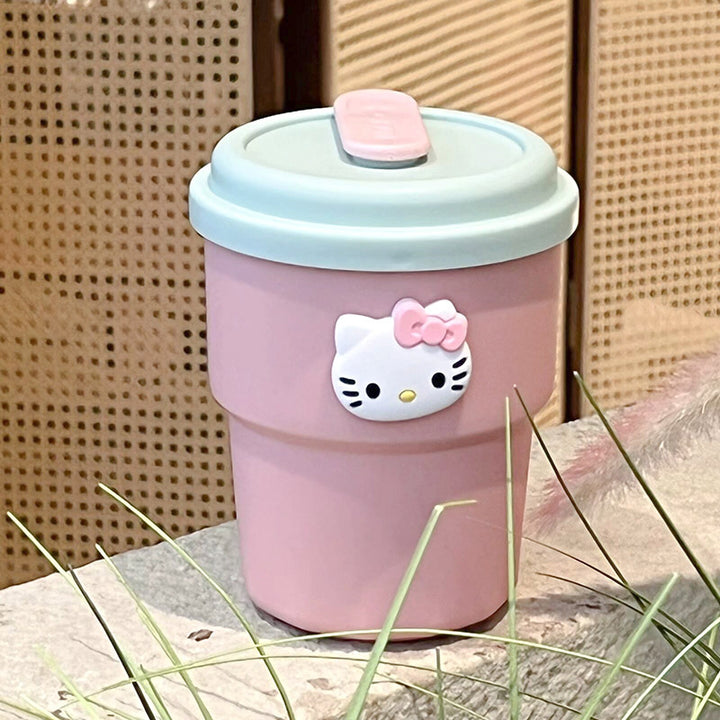 Women's reusable drinking cups with safe straw Bowlift
