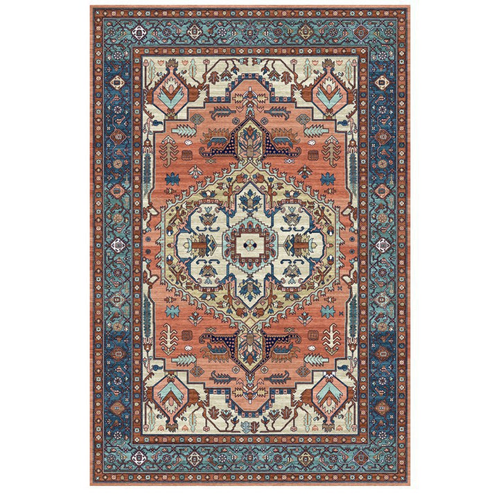 Vintage Persian-Inspired Area Rug Bowlift