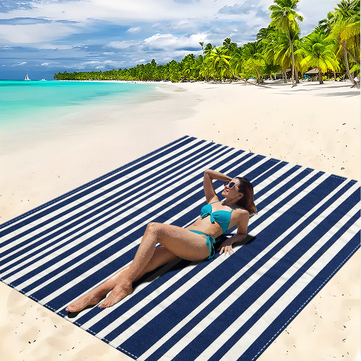 Mandala Design Beach Mat Bowlift