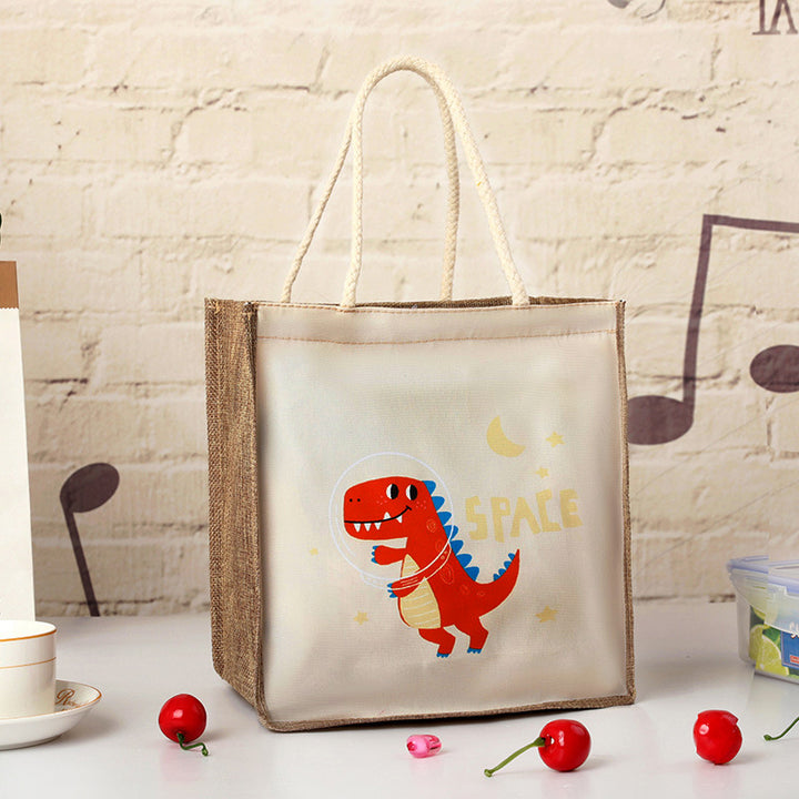 Astronaut-Themed Insulated Lunch Carrier Bowlift