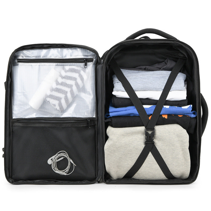 Business Rucksack with Versatile Compartments and Ergonomic Design Bowlift