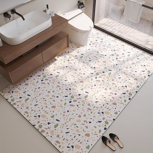 Terrazzo Style Bathroom Mat Bowlift