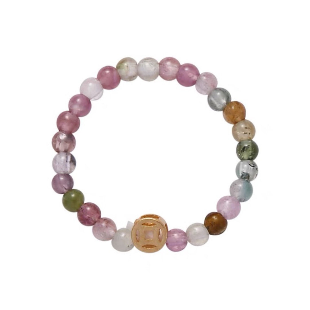Delicate Beaded Charm Ring Bowlift