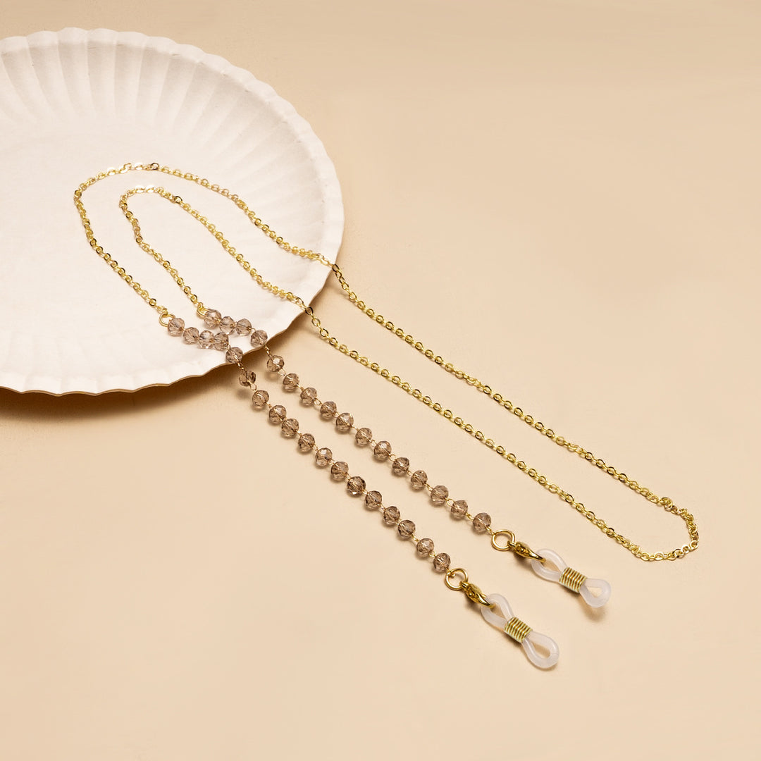 Elegant Beaded Glasses Chain Bowlift