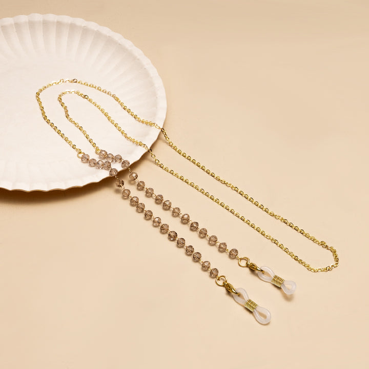 Elegant Beaded Glasses Chain Bowlift