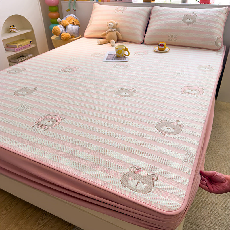 Playful Rainbow Mattress Protector