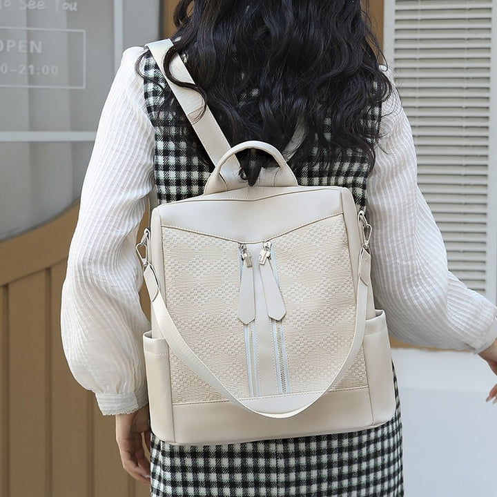 Premium Textured Multi-Pocket Backpack Bowlift