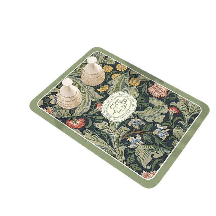 Decorative Kitchen Counter Mat Bowlift