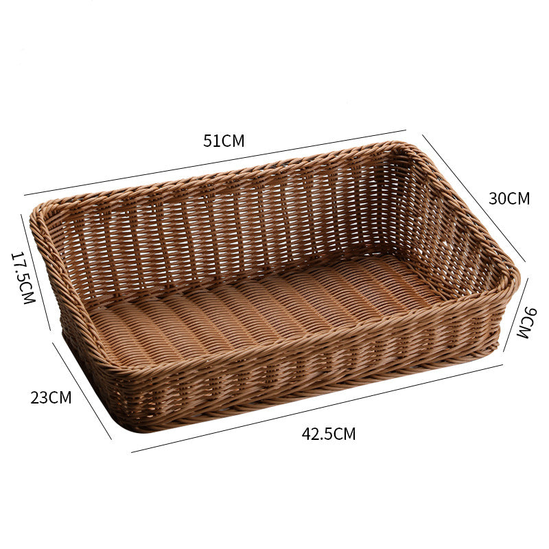Woven Storage Basket Bowlift
